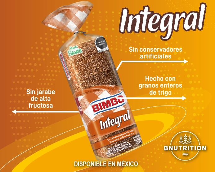 Pan Bimbo Integral 