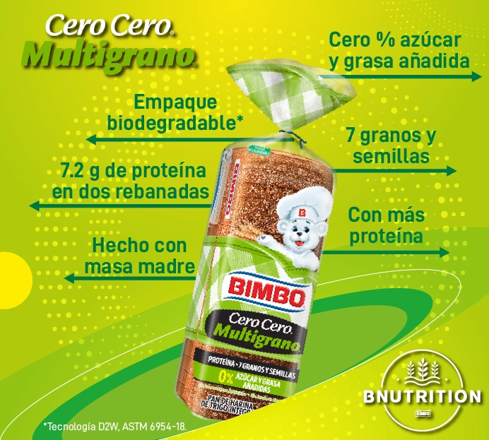 Pan Cero Cero Multigrano