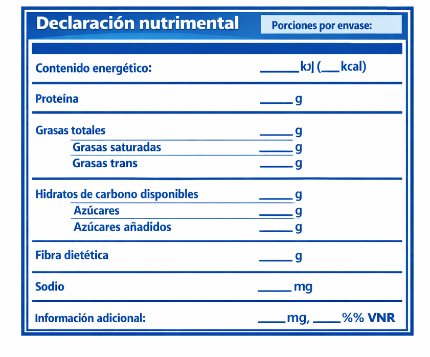 cómo leer etiquetas y tabla nutrimental