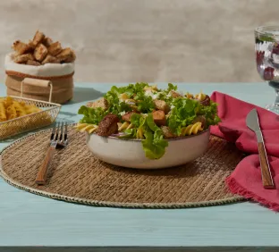Ensalada de pollo y pasta