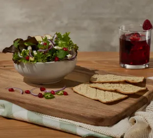 Ensalada de aguacate y granada