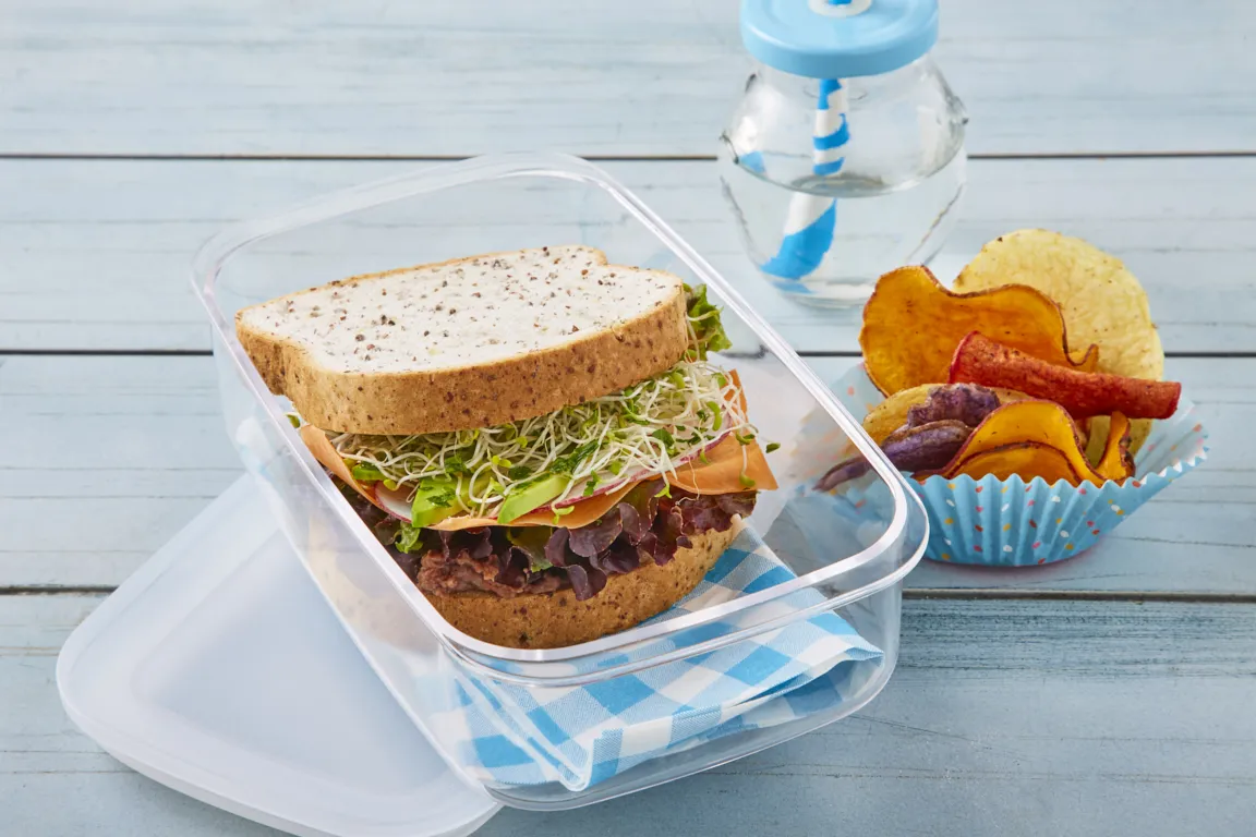 sándwich para llevar