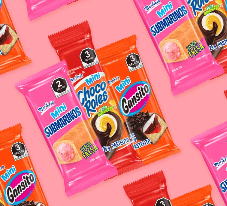 Mini pastelitos marinela informacion