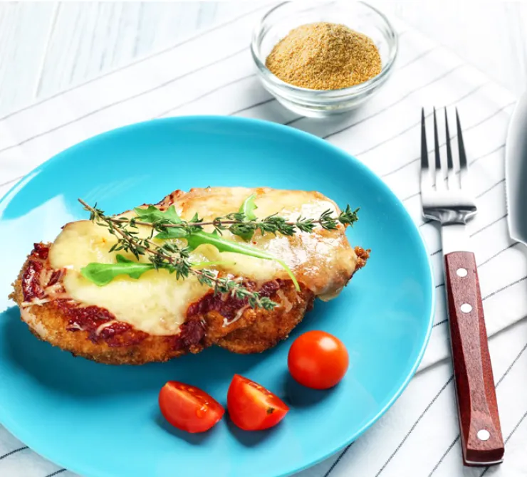 Pollo a la parmesana
